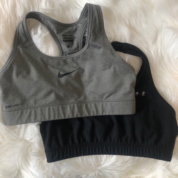 Nike Other - Nike Sports Bra and under Armour sports bra bundle